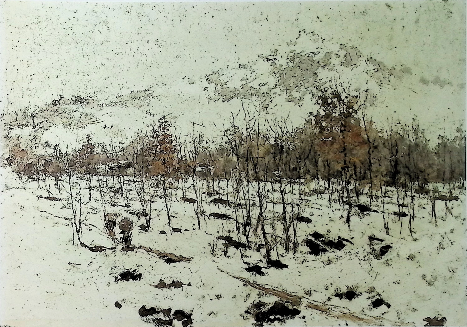 Francesco Filippini-148-Nevicata, 1883-85 - Galleria d'Arte Moderna, MIlano